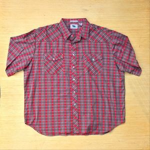 Southern Classics vintage pearl snap shirt 2XL western style